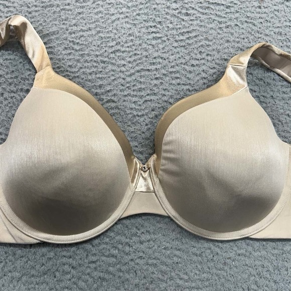 Vanity Fair Bra 42C T-Shirt Bra 76338 Illumination Support Satin trim - Picture 1 of 9
